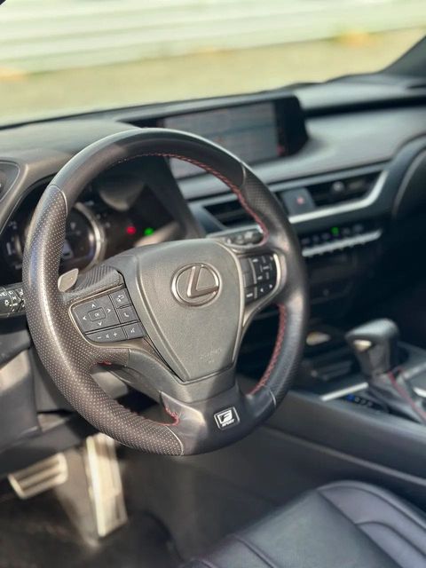Lexus UX 250h, painel e volante