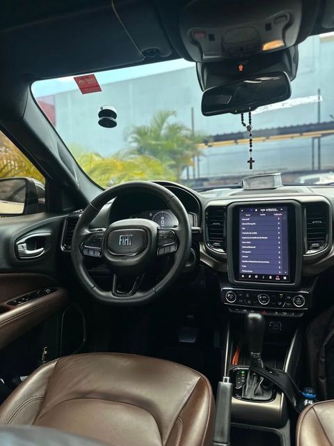 Fiat Toro, vista do interior