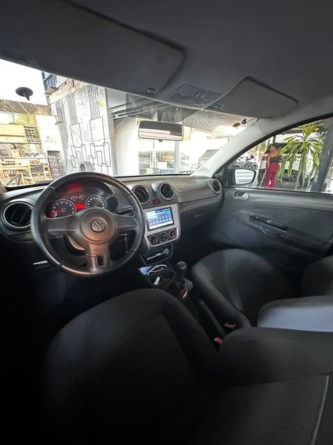 Volkswagen Gol, vista do interior