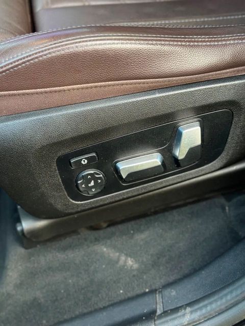 BMW X3, comandos de ajuste do banco