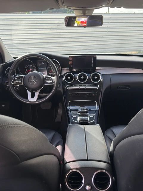 Mercedes-Benz C 180, vista do interior
