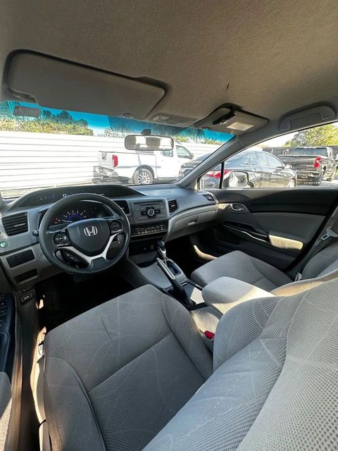 Honda Civic, vista do interior