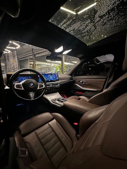 BMW 320i, vista do interior