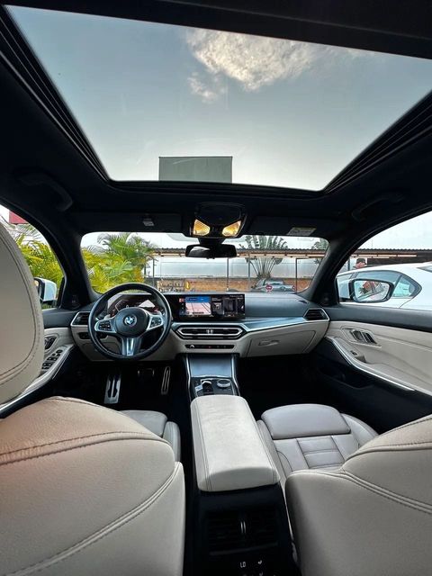 BMW 320i, vista do interior