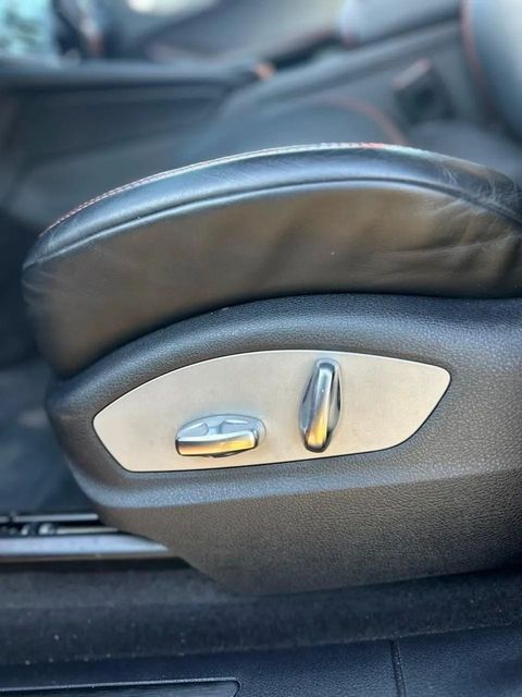 Porsche Macan, comandos de ajuste do banco